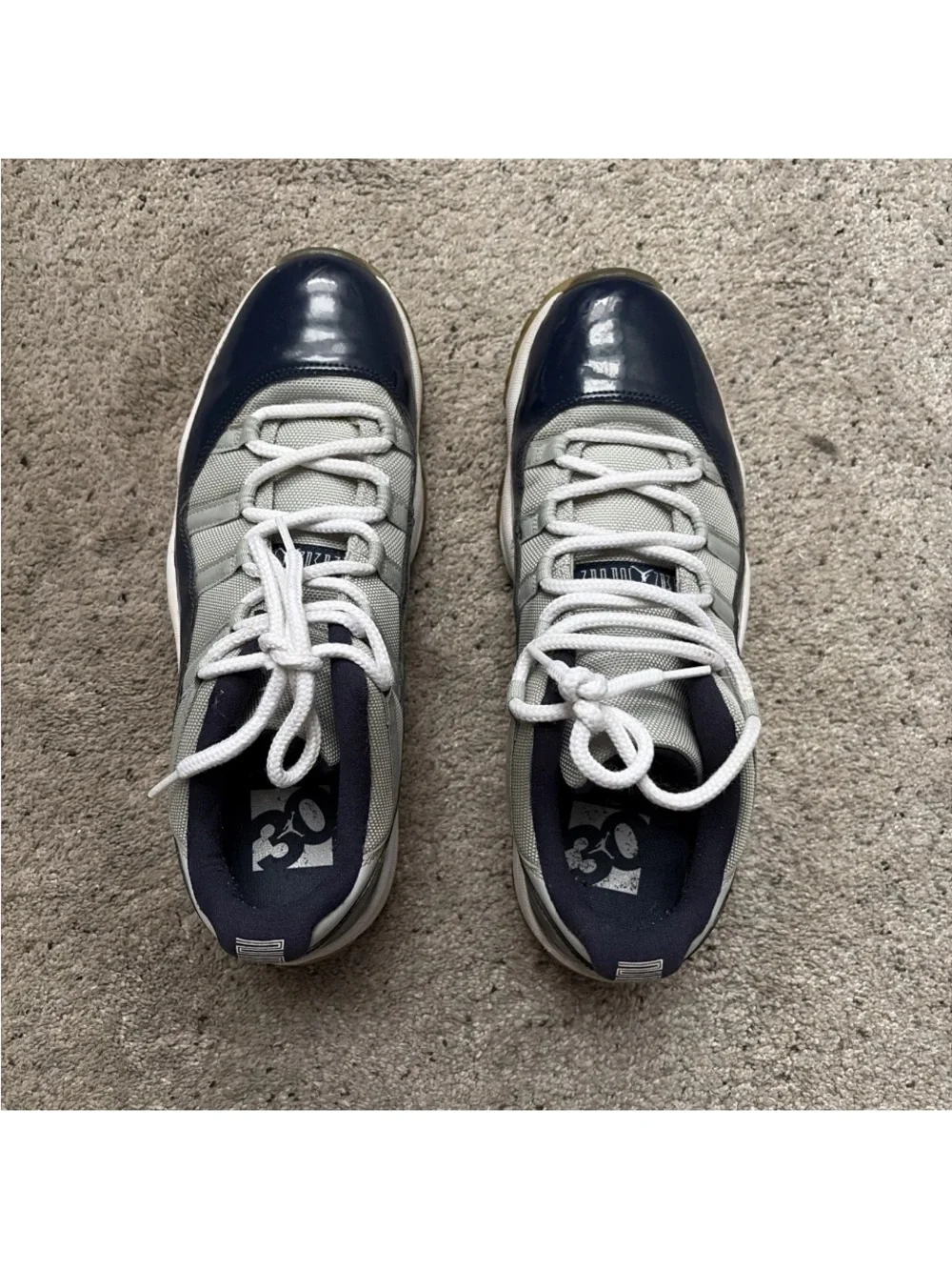 Air jordan 11 Georgetown low top shoes men’s size 12